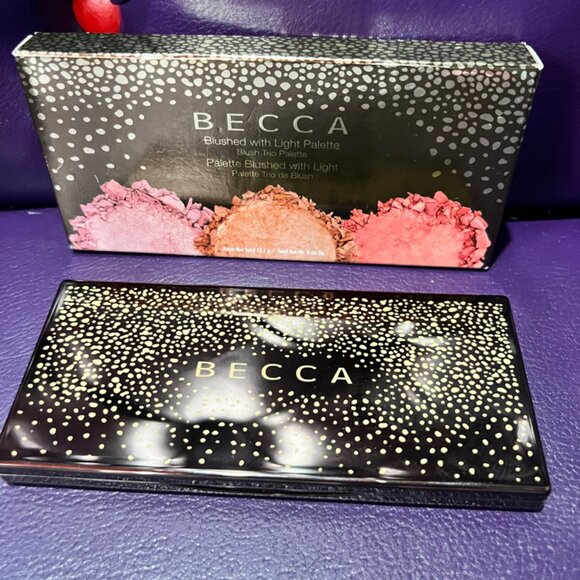 BECCA Blushed With Light Palette Blush Trio Limited Edition - Picture 2 of 7